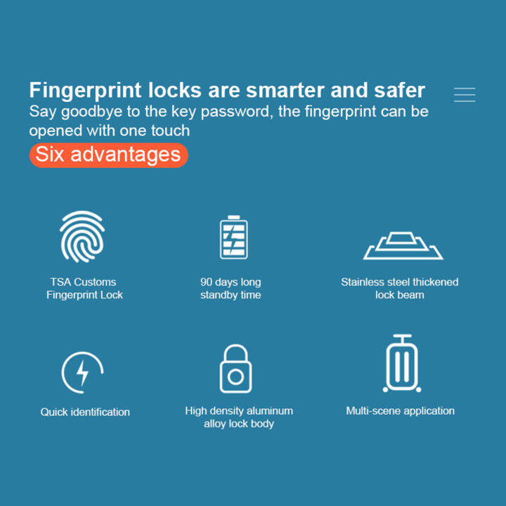 p16ลายนิ้วมือ-tsa-กุญแจล็อครหัสผ่านแบบชาร์จไฟได้สมาร์ทโฮมป้องกันการโจรกรรมล็อคลายนิ้วมืออิเล็กทรอนิกส์