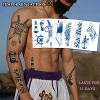 【hot】❏♨  Semi Permanent Tattoos Long-Lasting 2 Weeks Plant-Based Ink Fake Stickers for Men and Kids