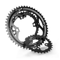 28ครั้ง38ครั้ง48ครั้ง Chainwheel สำหรับ MTB จักรยาน Crankset 104BCD ปรับเปลี่ยนโซ่จักรยานแหวน Chainring แผ่นฟัน