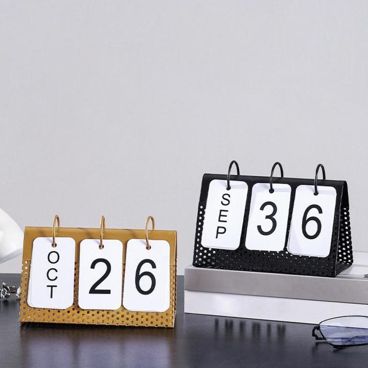 2024-desk-calendar-metal-frame-calendar-office-tabletop-calendar-ornaments-calendar-perpetual-calendar-calendar-wall-calendar-calendar-2023