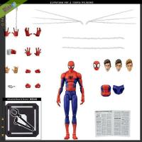 Marvel Spider-Man: เดินเข้าไปใน Spiderfight Action Figure Collection Peter B. Parker, Movie Model Collection ตุ๊กตาของเล่น