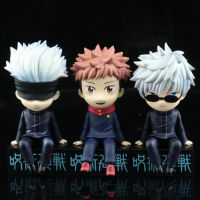 AHlmsm 11Cm รุ่น Q อะนิเมะ Jujutsu Kaisen Yuji Itadori Gojo Satori PVC ตุ๊กตาขยับแขนขาได้ของเล่นโมเดลสะสม