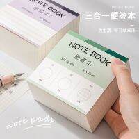 Simple ความจุขนาดใหญ่ Square Notepad แนวนอนหนังสือนักเรียนแบบพกพาแนวนอนหนังสือเปล่าขนาดเล็กอุปกรณ์นักเรียน