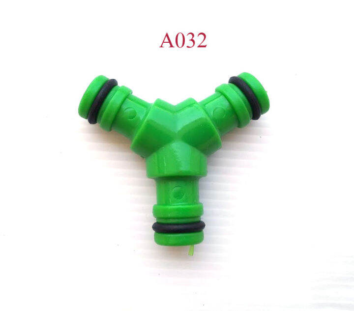 a032-ข้อต่อตัวผู้สวมเร็ว-3-ทาง-สีเขียว-pvc-แข็งแรง-มียางกันรั่ว-ใช้สวมกับสวมเร็วแบบตัวเมีย-ต่อแยก-สายยาง-4-หุนหรือ-5-หุน-ระบบน้ำ