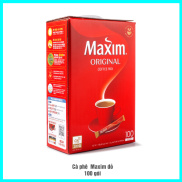 Cà phê Maxim đỏ 12g x 100 gói