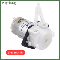 ruyifang DC Micro self-priming ปิดเสียงปั๊มของเหลว peristaltic สำหรับ Lab Dosing วิเคราะห์ร้อน