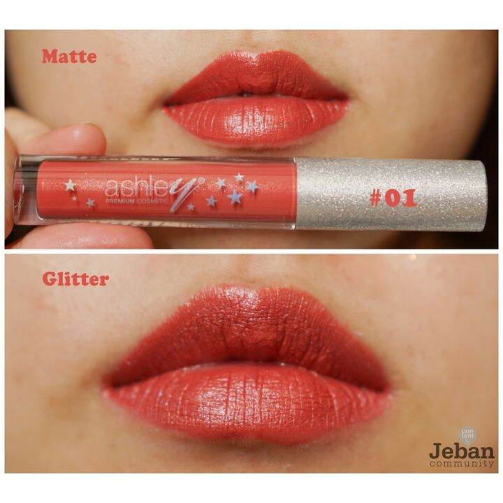 ลิขวิดลิปสติกมายากล-a-372-ashley-magic-lip-gloss-2-8g-ยิ่งเม้ม-ยิ่งวิ้งค์