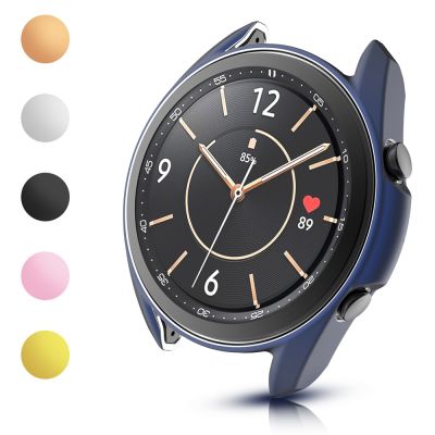 Soft Matte TPU Protective Case for Samsung Galaxy Watch 3 Cover 45mm 41mm Watch3 Frosted Bumper Lightweight Shell Thin Frame