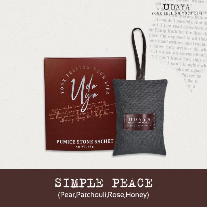 ถุงหอม-กลิ่นsimple-peace-pumice-stone-sachet-ขนาด-45-กรัม