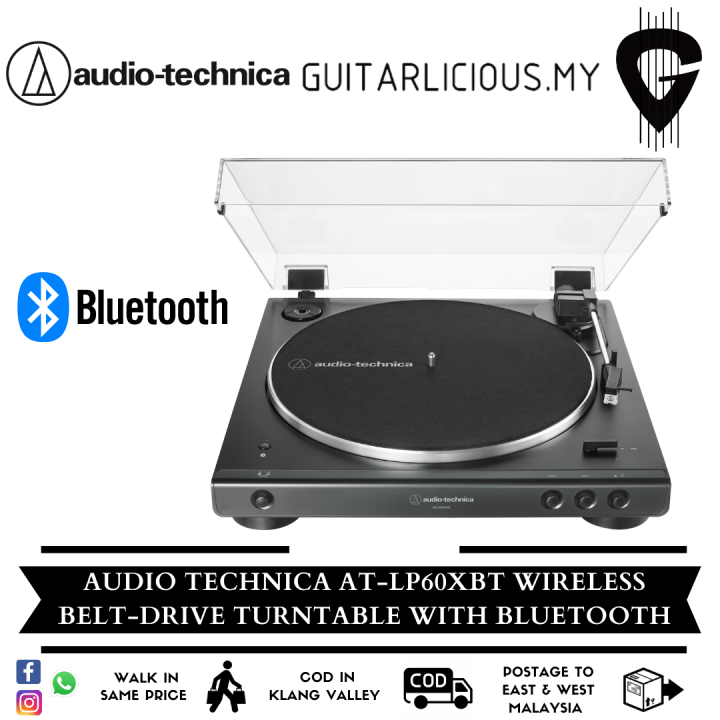 Audio Technica ATLP60XBT Wireless BeltDrive Turntable with Bluetooth