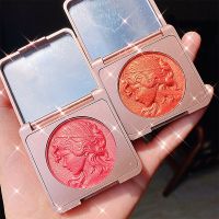 บลัชออนเนื้อฉ่ำวาว เม็ดสีแน่น สีชัด ติดทน กันน้ำ Smart Girl Reading Blush CDE #8091