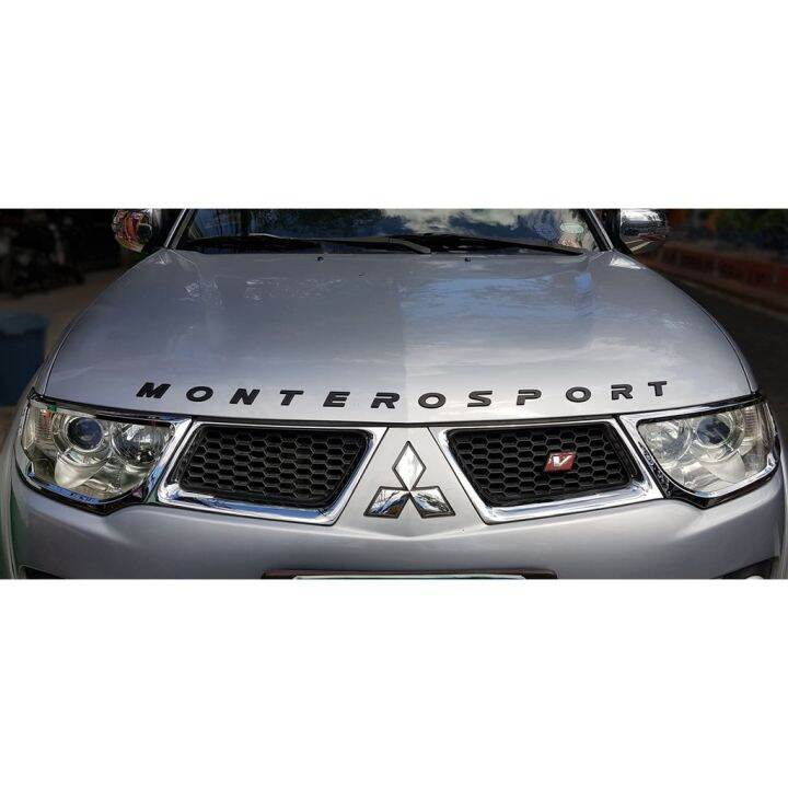 MONTERO SPORT Hood Emblem Black Lazada PH