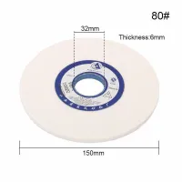 YKLP 5/6 // แผ่นขัดล้อบดเซรามิกสีขาว7/8นิ้วสำหรับล้อเจียรเครื่องตัดโลหะ