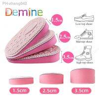 Memory Foam Height Increase Half Insoles for Women 39;s Shoes Inserts Invisible Heel Lift Height Template Foot Massager Shoe Pads