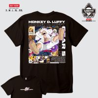 【New】เสื้อยืด ลายการ์ตูนอนิเมะ One Piece MONKEY D LUFFY NIKA GEAR 5 FIFTH V2 - Karimake
