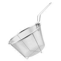 Basket Fry Frying Strainer French Round Steel Fryer Wire Basketsfries Stainless Deep Mesh Chip Colander Friedservingmini Handle