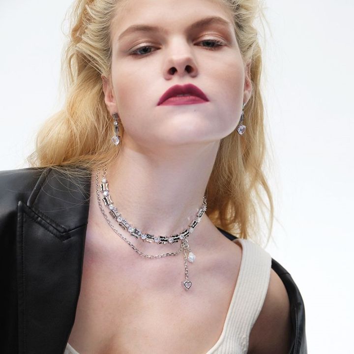 yan-haoxiang-same-item-double-layer-niche-necklace-womens-light-luxury-design-ins-high-end-clavicle-chain