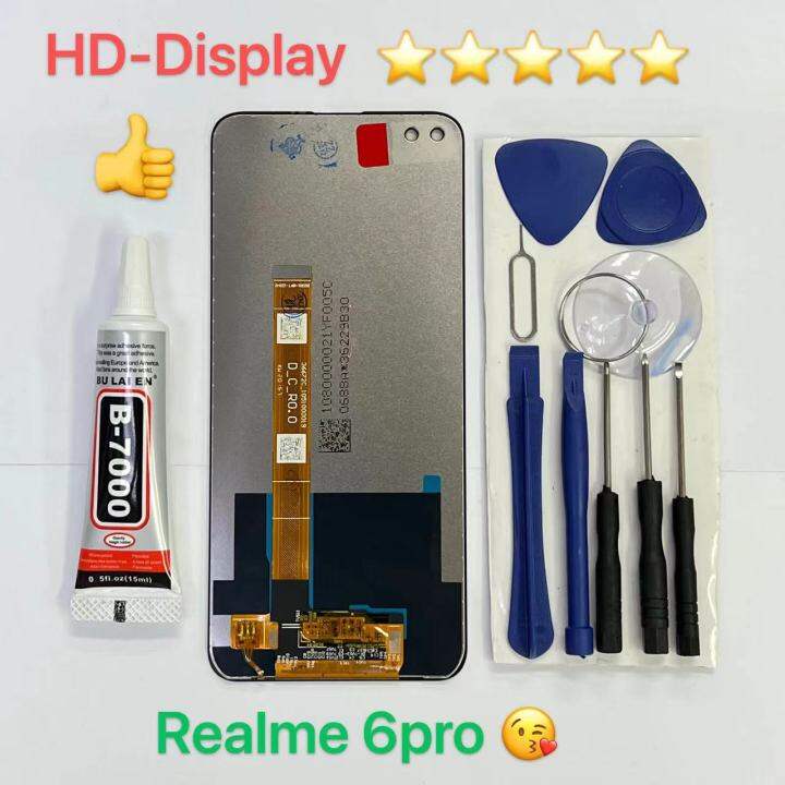 ชุดหน้าจอ-oppo-realme-6pro-แถมกาวพร้อมชุดไขควง