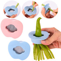 ใหม่ Green Bean Slicer Cutter Chili Pepper Slicer Shredder Green Onion Grater Wire Drawing ผัก Shredder อุปกรณ์ครัว