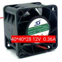 For SA120428BL DC12V 0.36A 4cm 4028 Computer Fan