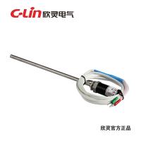 High efficiency Original Xinling probe type thermocouple WRNT-03/WRET-03 K type E temperature measuring line 0-400 degrees thermometer probe