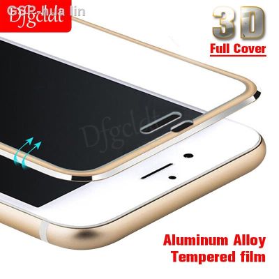 ☋เคส Iphone Película De Vidro Temperado Para Iphone Película Protetora Com Fulta Com Liga Alumínio 8 6S 7 Plus 7 8
