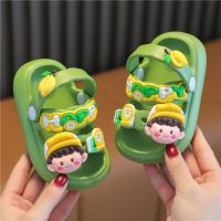 ✸ Pull-back childrens sandals for girls summer 2023 new style for boys girls babies and princesses soft-soled beach-proof and elegant