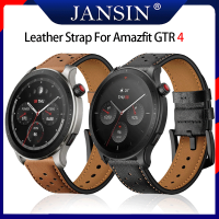 สาย สำหรับ Amazfit GTR 4 นาฬิกาอัจฉริยะ สายหนัง สำหรับ amazfit gtr 4 Replacement Wrist สายนาฬิกาอุ ปกรณ์เสริมสม