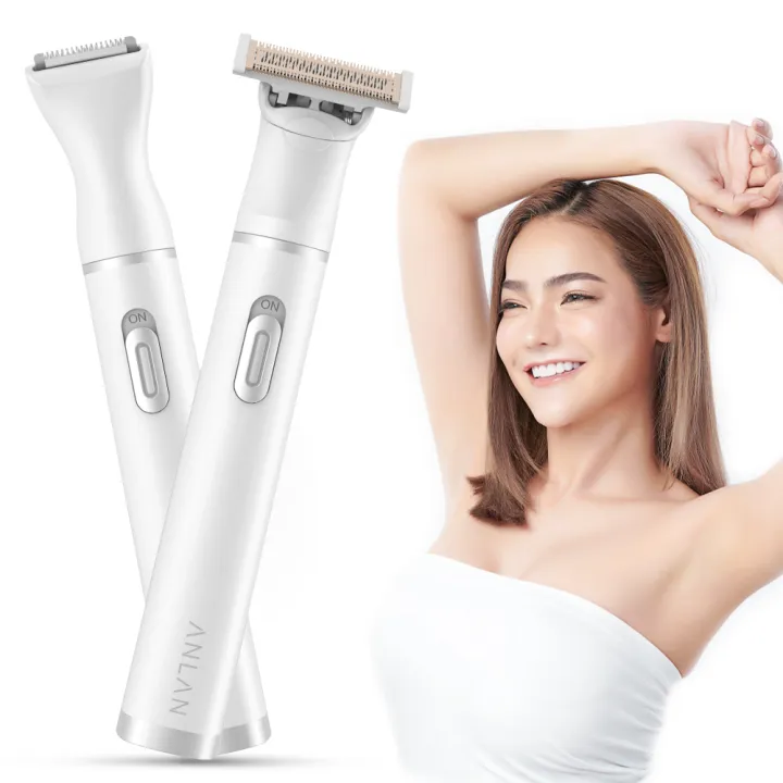 ANLAN Rechargeable Electric Body Hair Trimmer For Whole Body Pubic