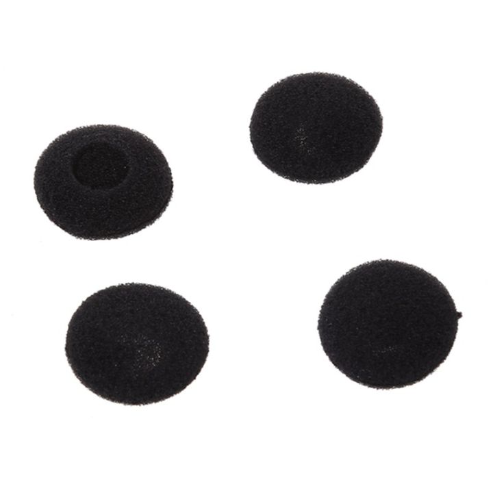 fasdga-100-pcs-black-sponge-earbud-headphone-cap-ear-pads-cover-replacement