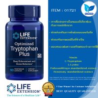 Life Extension Optimized Tryptophan Plus / 90 Vegetarian Capsules