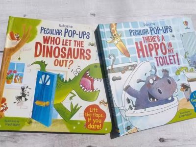 Usborne Peculiar Pop-Ups หนังสือ Lift the Flap เปิดปิด และ มี Pop up 🤩🤩 ป๊อปอัพใหม่เอี่ยมพร้อมเรื่องราวที่ตลก!