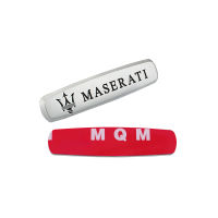 For Maserati Car Seat Sticker 2pcs Nameplate Sticker For Maserati Ghibli Levante SQ2 SQ4 Q2 Q4 Quattroporte Maserati Sticker