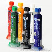 hk▥  10cc UV Curing BGA PCB Solder Ink Black/Blue/Green/Red/Yellow/White Welding Paint Prevent Corrosive Arcing Flux