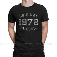 เสื้อยืดของขวัญวันเกิด50th วินเทจของแท้เสื้อยืดพิเศษอายุ1972 2022 50ปีเสื้อยืดไอเดียของขวัญสร้างสรรค์ใส่สบาย