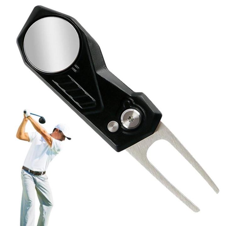 golf-divot-tool-heavy-duty-metal-green-fork-repair-tool-golf-green-accessories-for-golf-for-golf-course-golf-competition-golf-club-golf-training-range-great-gift