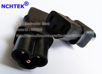 ❆ NCHTEK IEC 320 C6 3Pin Male Plug to C13 3Pin Female Socket Power Adapter IEC 320 C6 To C13 Adapter/Free shipping/6PCS