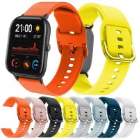 20mm 22mm Watch Band For Amazfit GTR/Stratos/Huawe Watch GT Sports Silicone Bracelet Wristband For Amazfit bip/Acitve 2 correa