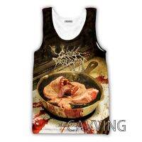 hot【DT】 CAVVING Printed  Cattle Decapitation Undershirt Shirts Streetwear for Men/women