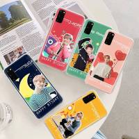 TPU ปก หรับ Samsung A34 M52 A04 M30S A23 M23 M53 M21 A54 M30 A40S A9 A14 A04S M33 Plus เคสโทรศัพท์ Yu135 Bangtan Boys