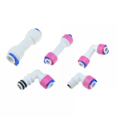 【YF】❄▫✁  RO Elbow Straight Coupling Fitting 1/4 3/8 Hose 1/8  Male Reverse Osmosis System Plastic Pipe
