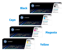 HP 202A  B,C,M,Y Original LaserJet Toner Cartridge  ของแท้ ออกใบกำกับภาษีได้ค่ะ