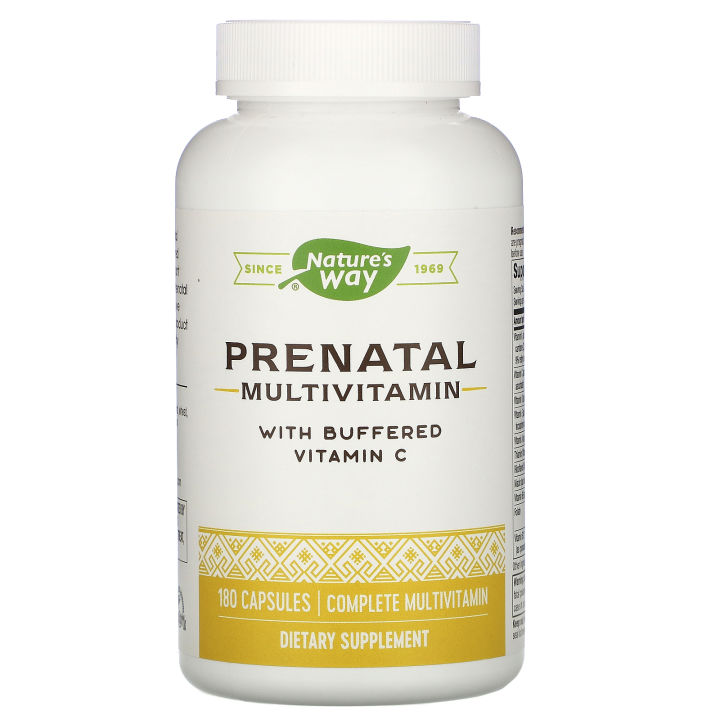 วิตามินรวม-สำหรับคุณแม่ระหว่างตั้งครรภ์-และคุณแม่หลังคลอด-prenatal-multi-vitamin-and-multi-mineral-180-capsules-natures-way