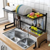 [⚡ส่งฟรี] Dish Racks ชั้นวางจาน ที่วางจาน ที่เก็บจาน ที่คว่ำจาน ชั้นคว่ำจาน ซิงค์ล้างจานชั้นวางจาน ชาม คว่ำแก้ว ชั้นคร่อมอ่างล้างจาน