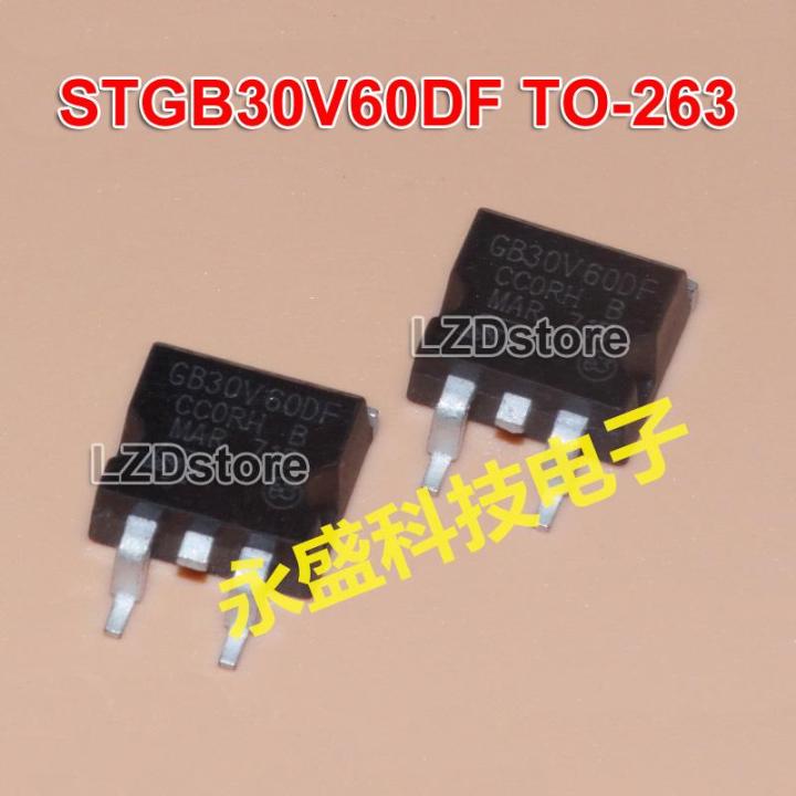 5ชิ้น STGB30V60DF ไป-263 GB30V60DF 30V60DF 30A IGBT 600V