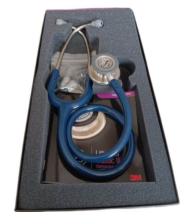 Littmann Stethoscope Classic III Navy Blue Regular Finish Lazada PH