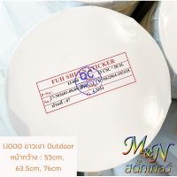 สติ๊กเกอร์ปริ๊นอิ๊งค์เจ็ท IJ000 ขาวเงา IJ5000T ใส หน้ากว้าง 76cm = 70฿/เมตร ฟู่ซุ่น Ink jet Sticker แบ่งขาย 5-9m