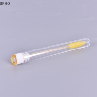 SPHO แปรงคิ้วที่ใช้ซ้ำได้หลอดแปรงขนตาทิ้งคิ้วฝุ่น-proof TUBE