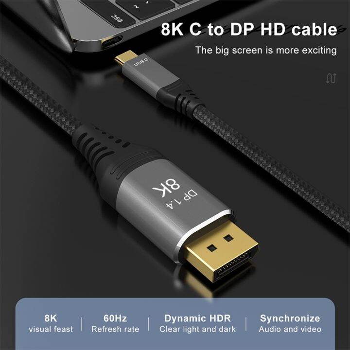 cw-usb-c-to-displayport-cable-8k-60hz-144hz-165hz-thunderbolt-3-type-1-4-converter-cables-macbook-laptop