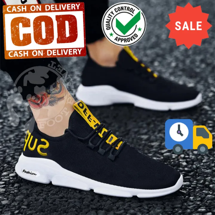 Trendy Sneakers Rubber Running Shoes for Men on Sale Original Design by Foot Lazada PH